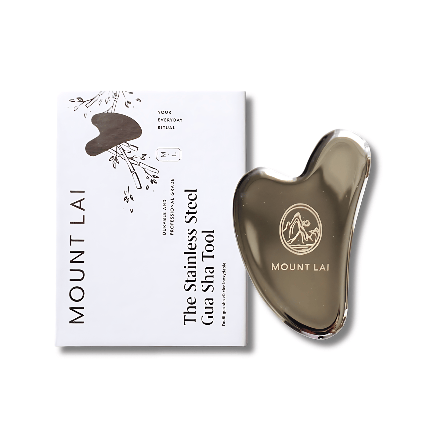 The Stainless Steel Gua Sha - BTWNTHESHEETS