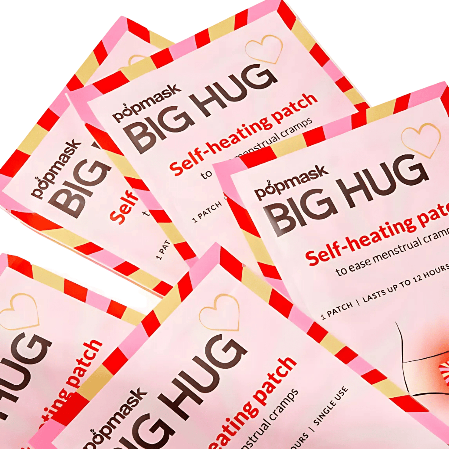 Big Hug Self - Heating Menstrual Cramp Patches - BTWNTHESHEETS