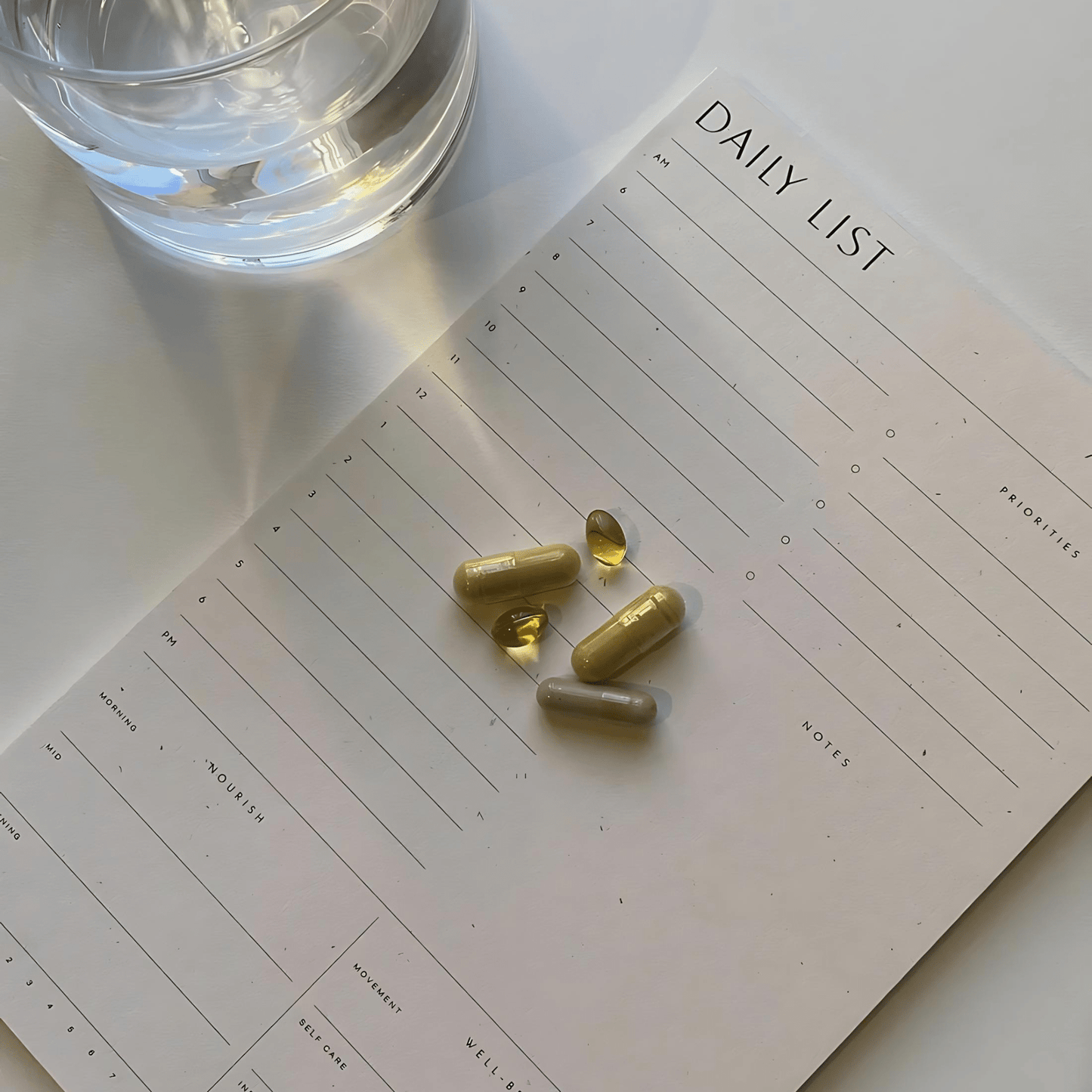 Daily List Pad - BTWNTHESHEETS