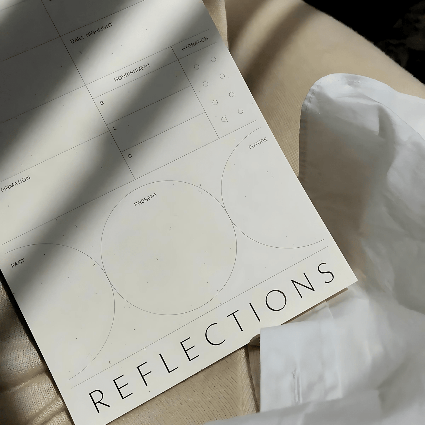 Self Reflections Pad - BTWNTHESHEETS