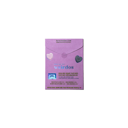 Healing Heart Pimple Patches - BTWNTHESHEETS