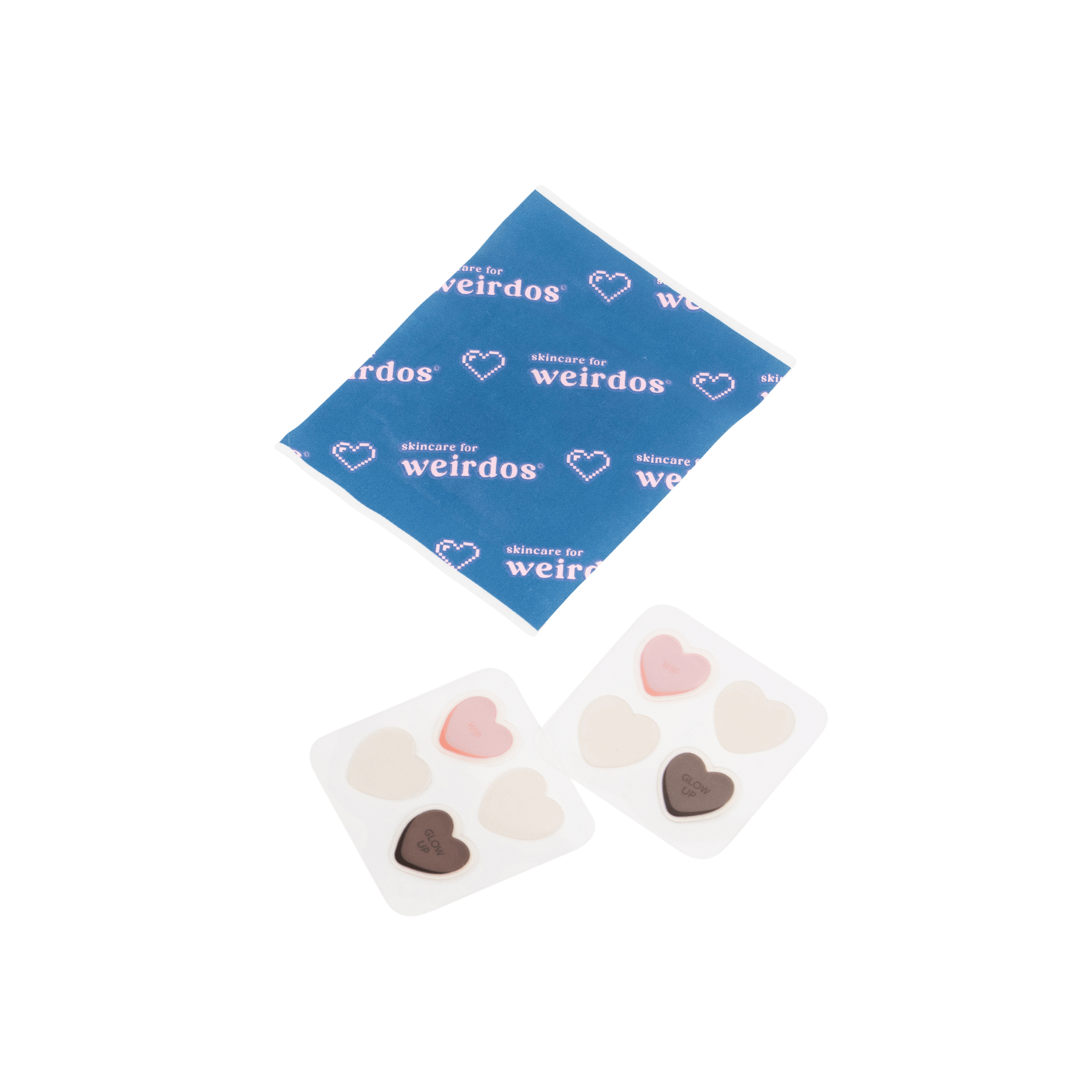 Healing Heart Pimple Patches - BTWNTHESHEETS