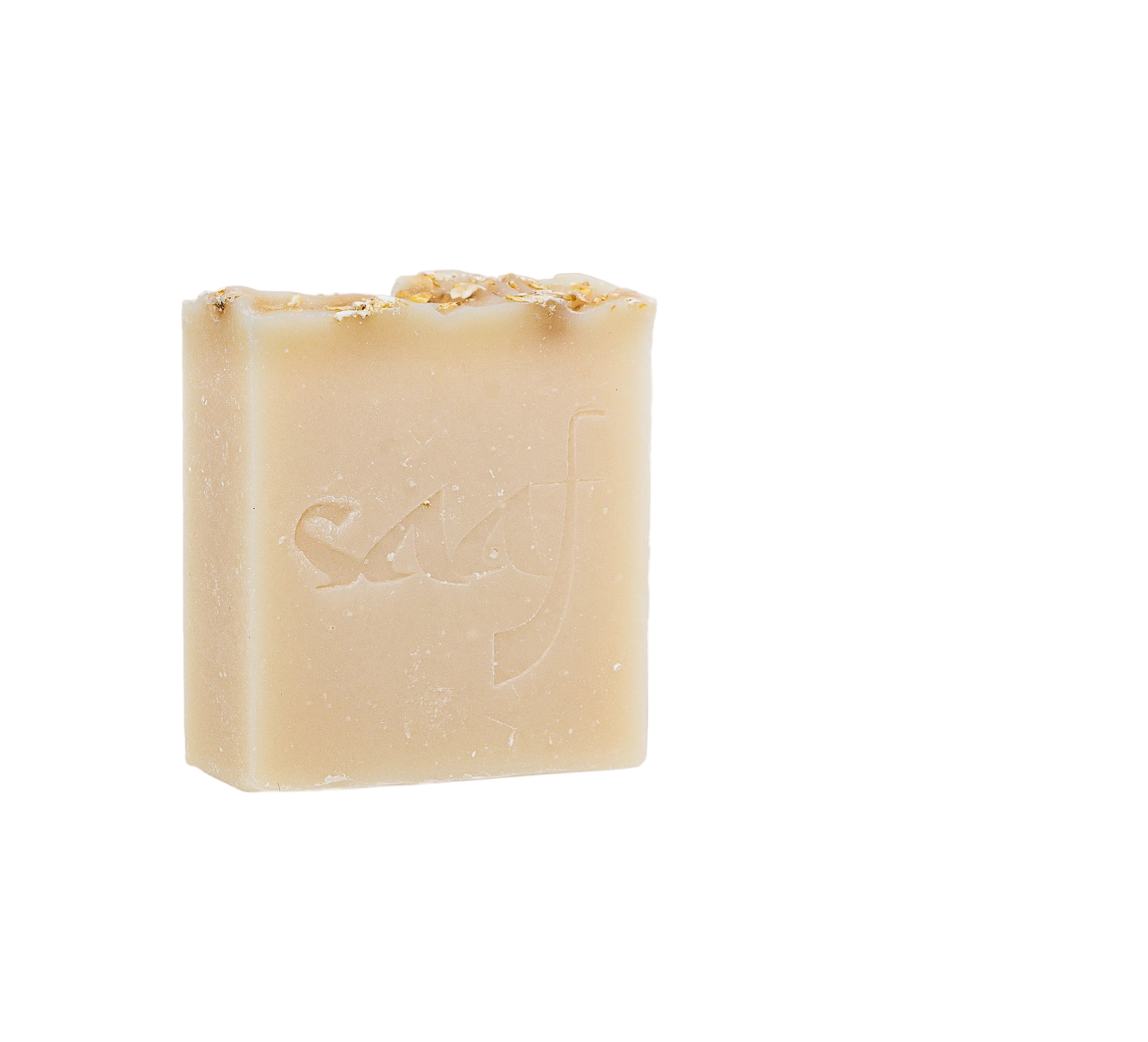 Bar of soap on a white background